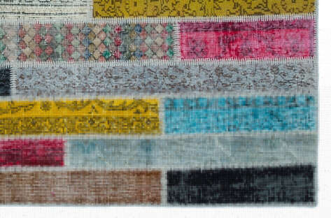 Apex Halı - Apex Patchwork Unique Multi Naturel 25217 150 cm X 232 cm