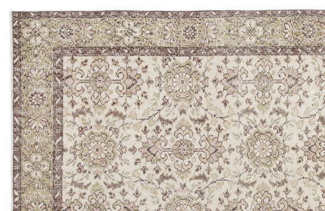 Apex Vintage Halı Bej 15838 197x304cm