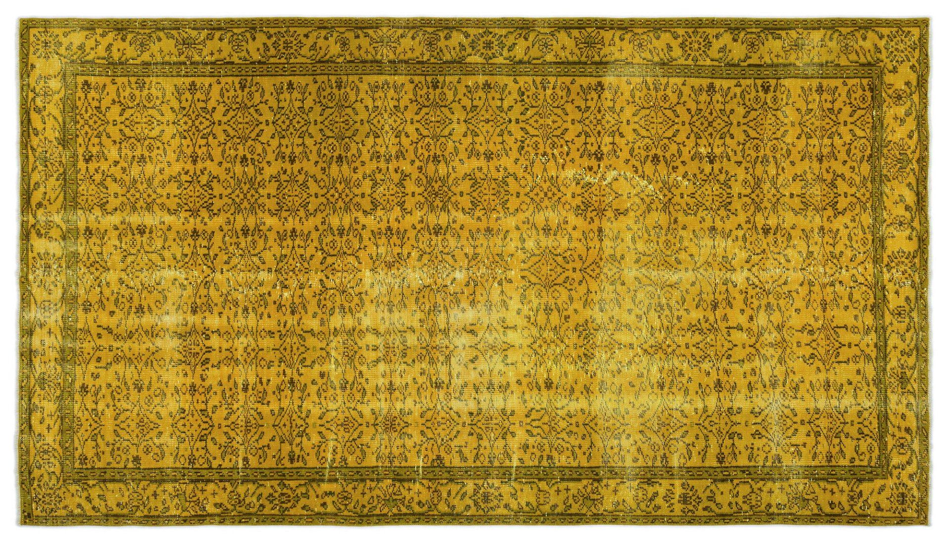 Apex Vintage Halı Sarı 18592 169x302cm