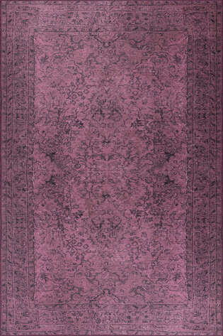 Vintage Eskitme Desenli Dokuma Pamuk Polyester Halı HS 426