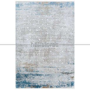 Eko Halı - Bambu Halı Fresco 03 Bej-Mavi (1)