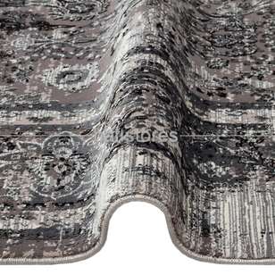 Halıstores - Bambu Halı Fresco 29 Gri-Siyah (1)