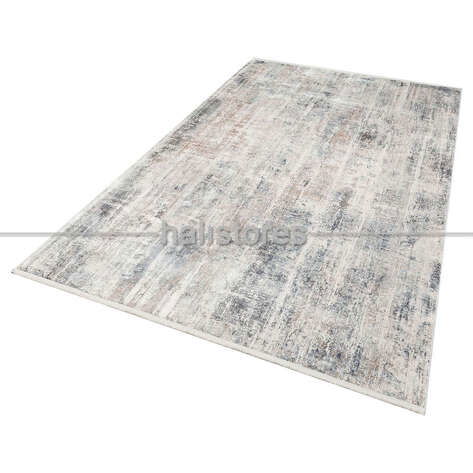 Bambu Yolluk Halı Fresco FS 06 Bej-Mavi