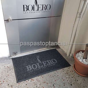 Paspas Toptancısı - Bolero Logolu Halı Paspas (1)
