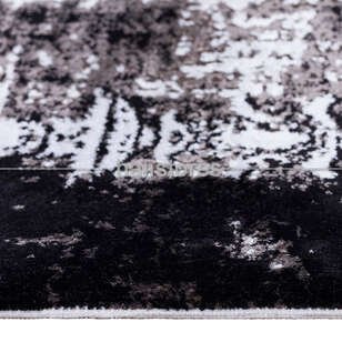Çerçeveli Siyah Halı Pierre Cardin Monet MT37B - Thumbnail