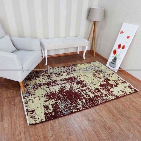 Çift Taraflı Kullanılabilen Yıkanabilir Kilim Halı 6101 Multi
