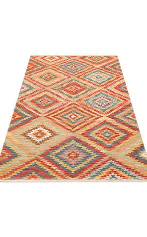 Çift Taraflı Yıkanabilir Otantik Kilim Nomad 07 Terra 