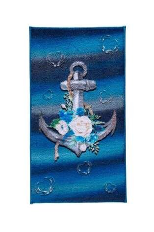 Confetti Banyo Halısı Romantic Anchor K.Mavi