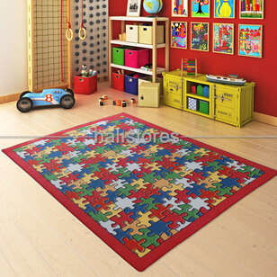 Confetti Halı - Confetti Çocuk Halısı Jigsaw Puzzle