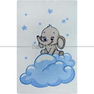 Confetti Çocuk ve Bebek Halıları Baby Elephant - Thumbnail