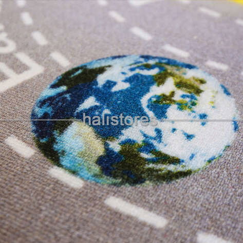Halıstores Eğitici ve Öğretici Yuvarlak Anaokulu Halısı Universe