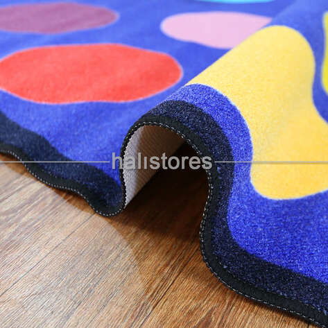 Halıstores Yuvarlak Çocuk Halısı Circles
