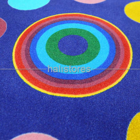 Halıstores Yuvarlak Çocuk Halısı Circles