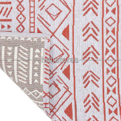 Etnik Desenli Kilim Palma PM 02 Turuncu