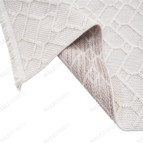 Halıstores Bohem Krem Kilim Halı 383