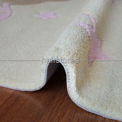 Halıstores Reserve Kişiye Özel Tasarım Çocuk Halısı Ayıcık Pembe (4)