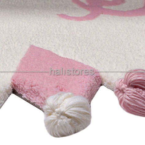 Halıstores Reserve Özel Tasarım Pembe Prenses Halı (2)
