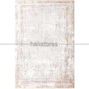 Halıstores - Halıstores Salon Halısı Sezi B087 Beyaz-Vizon