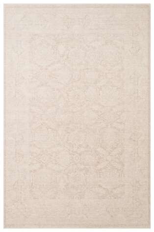 Halıstores Vintage Eskitme Desenli Modern Yumuşak Dokulu Makine Halısı Shr 01 Krem (1)