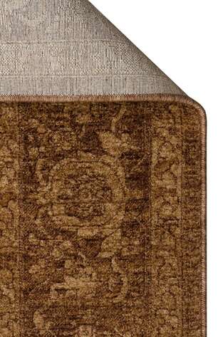 Halıstores Vintage Eskitme Desenli Modern Yumuşak Dokulu Makine Halısı Shr 03 Bej (6)