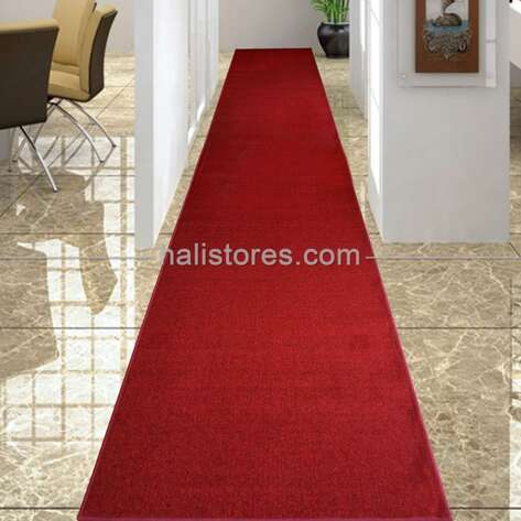 Halıstores Yolluk Halı Bordo-Kırmızı Protokol Halısı