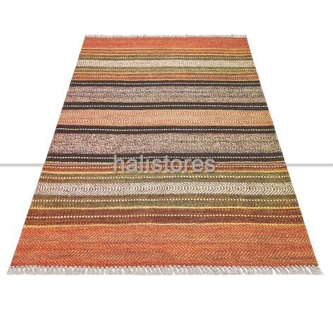 Kilim Baskılı Çift Taraflı Yıkanabilir Halı Asos 02