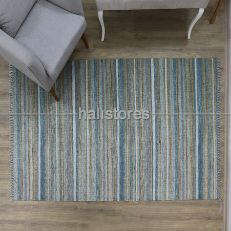 Kilim Baskılı Çift Taraflı Yıkanabilir Halı Asos 04