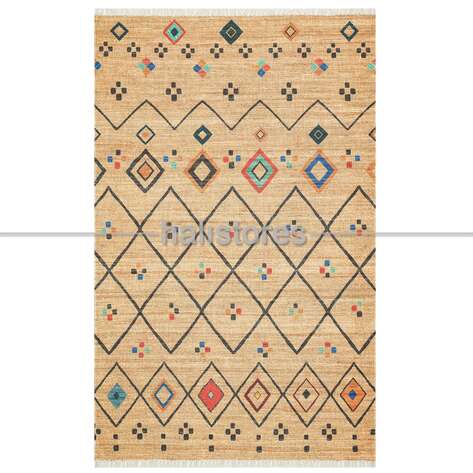 Kilim Baskılı Çift Taraflı Yıkanabilir Halı Asos 07