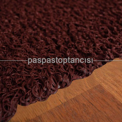 Kıvırcık Paspas Normal 14 mm Kahve