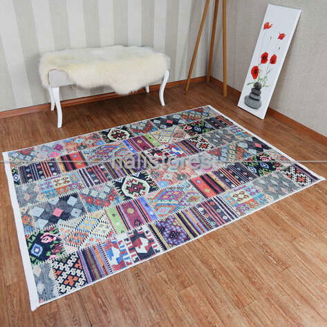 Liviadora Patchwork Desenli Kilim Halı Nova 03