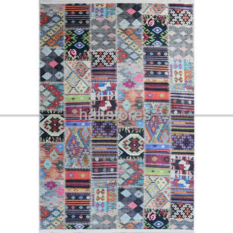 Liviadora Patchwork Desenli Kilim Halı Nova 03