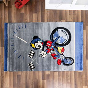 Mickey Bike Çocuk Halısı - Thumbnail
