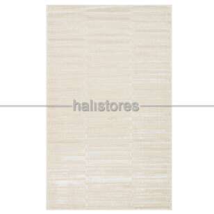 Halıstores - Modern Desenli Krem Halı Zenith ZNT 03