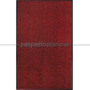 Paspas Toptancısı - Nem ve Toz Alıcı Paspas Leyla Kırmızı (1)