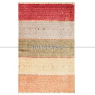 Halıstores - Otantik Kilim Desenli Zara 11 Renkli Hav ve Toz Vermeyen Özel Tezgah Halısı