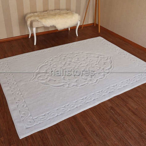 Ottoman %100 Pamuk Yıkanabilir Kemik Halı