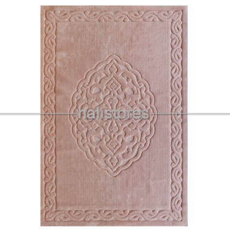 Ottoman %100 Pamuk Yıkanabilir Pudra Halı (4)
