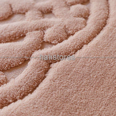 Ottoman %100 Pamuk Yıkanabilir Pudra Halı (6)