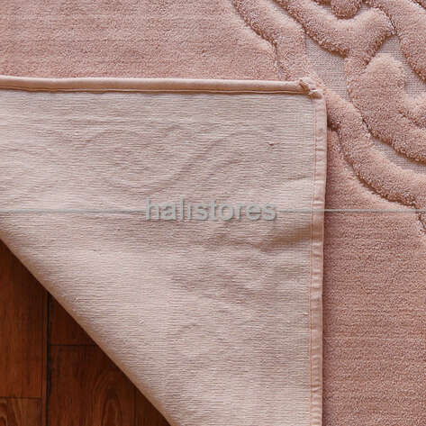 Ottoman %100 Pamuk Yıkanabilir Pudra Halı (8)