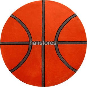 Pierre Cardin Halı Custom Design Kids Basketbol Topu Halı - Thumbnail
