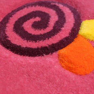 Pink Rose Çocuk Oyun Halısı - Thumbnail