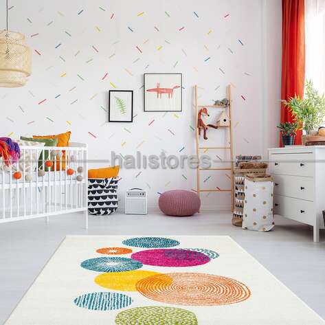 Renkli Çocuk Halısı Kids 21