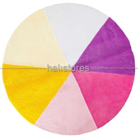 Royal Yuvarlak Tasarım Halı 015