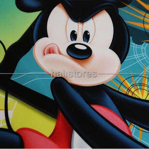 Taç Lisanslı Mickey Erkek Çocuk Halısı - Thumbnail