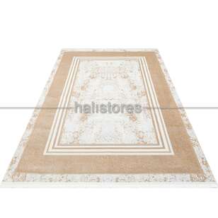 Eko Halı - Yıkanabilir Halı Sateen ST 17 Bej (1)