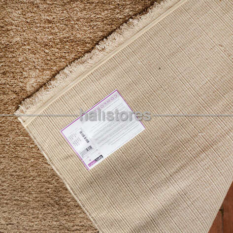 Yumuşak Tüylü Bej Bebek Halısı Baby Soft (4)