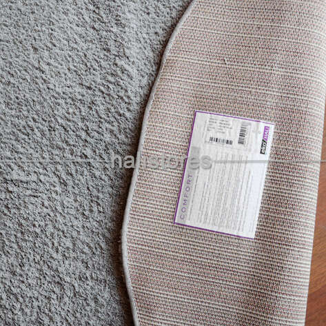 Yumuşak Tüylü Yuvarlak Bebek Halısı Baby Soft Gri (7)