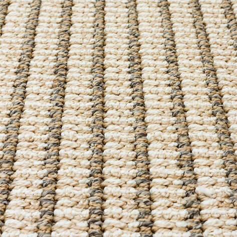 Yuvarlak Etnik Desenli Bej Halı Soho SH 17 (3)